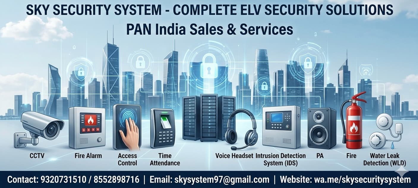 Sky Security System — complete ELV security solutions overview