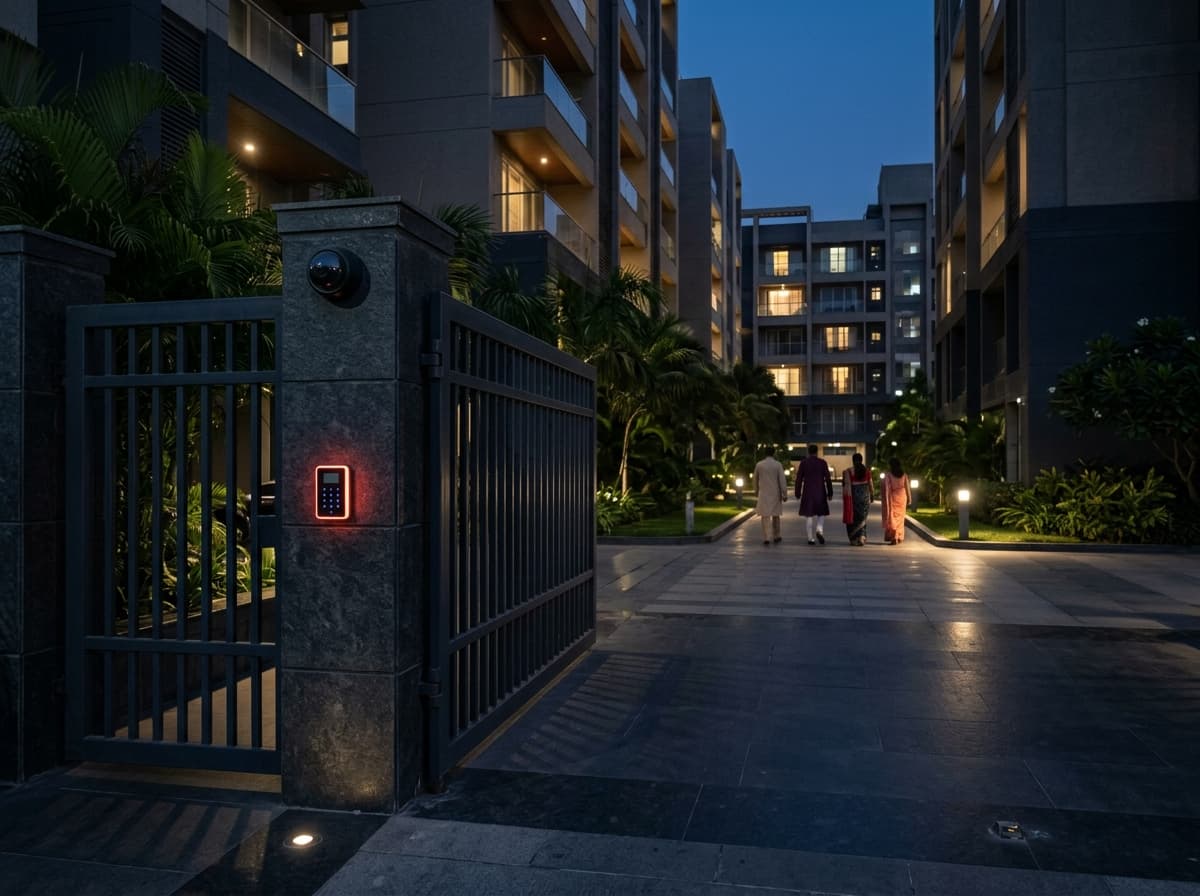 Residential & Housing Societies — security & ELV installation environment