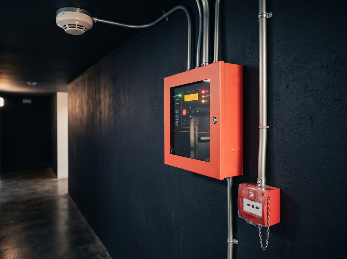 Addressable Fire Alarm Fit-out — Industrial & Manufacturing installation by Sky Security System